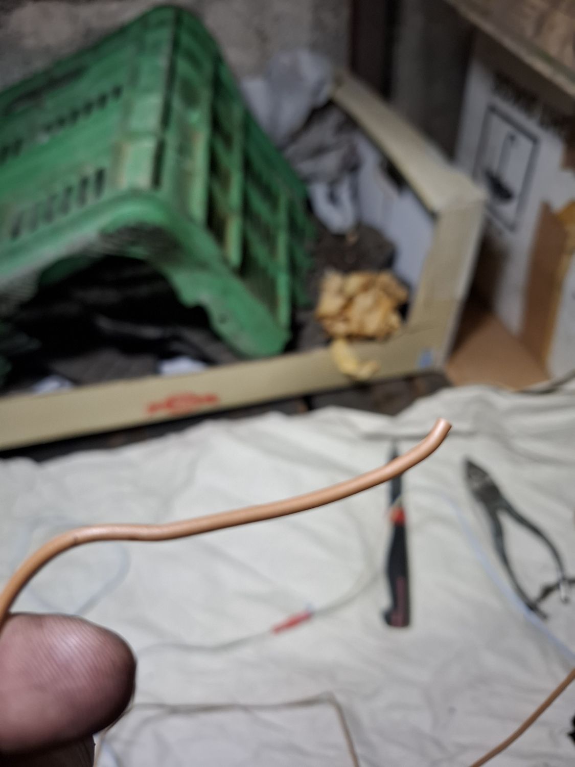 Building the harness on the bench