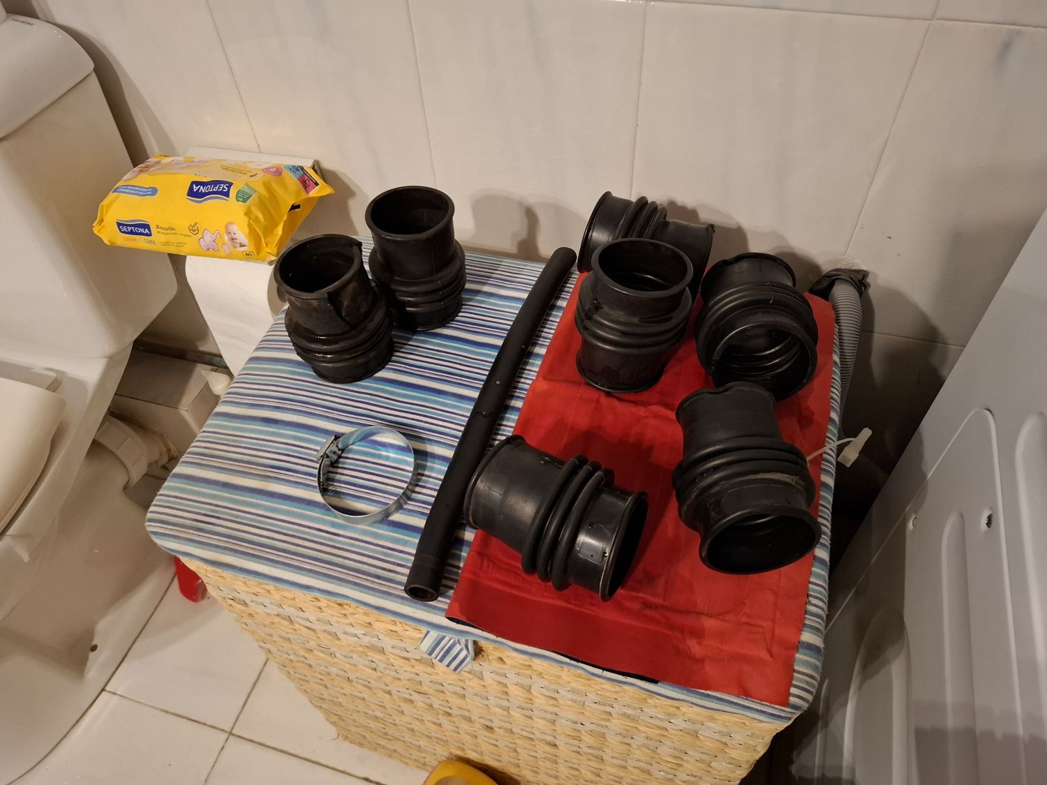 Intake boots