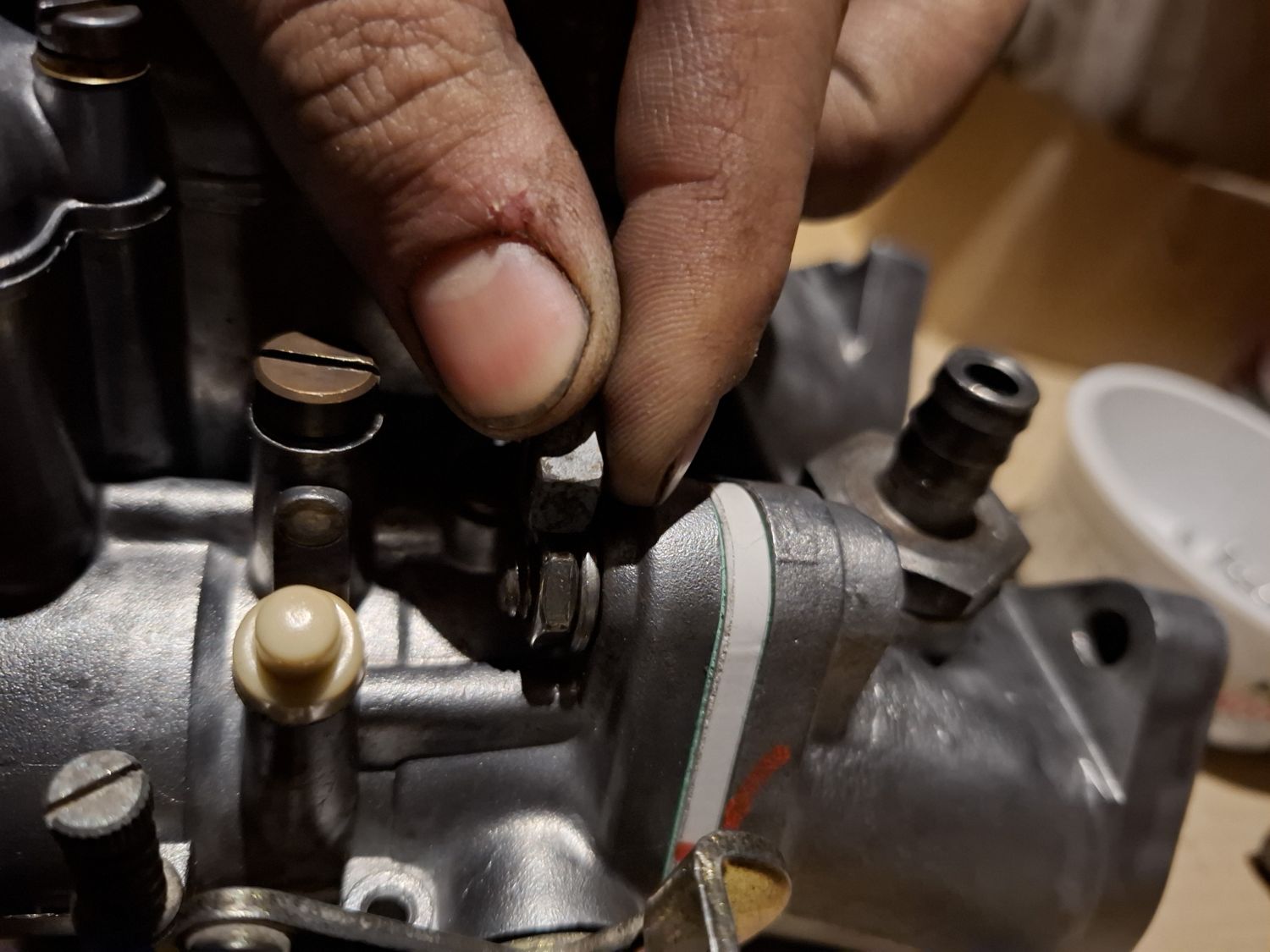Setting up the linkage
