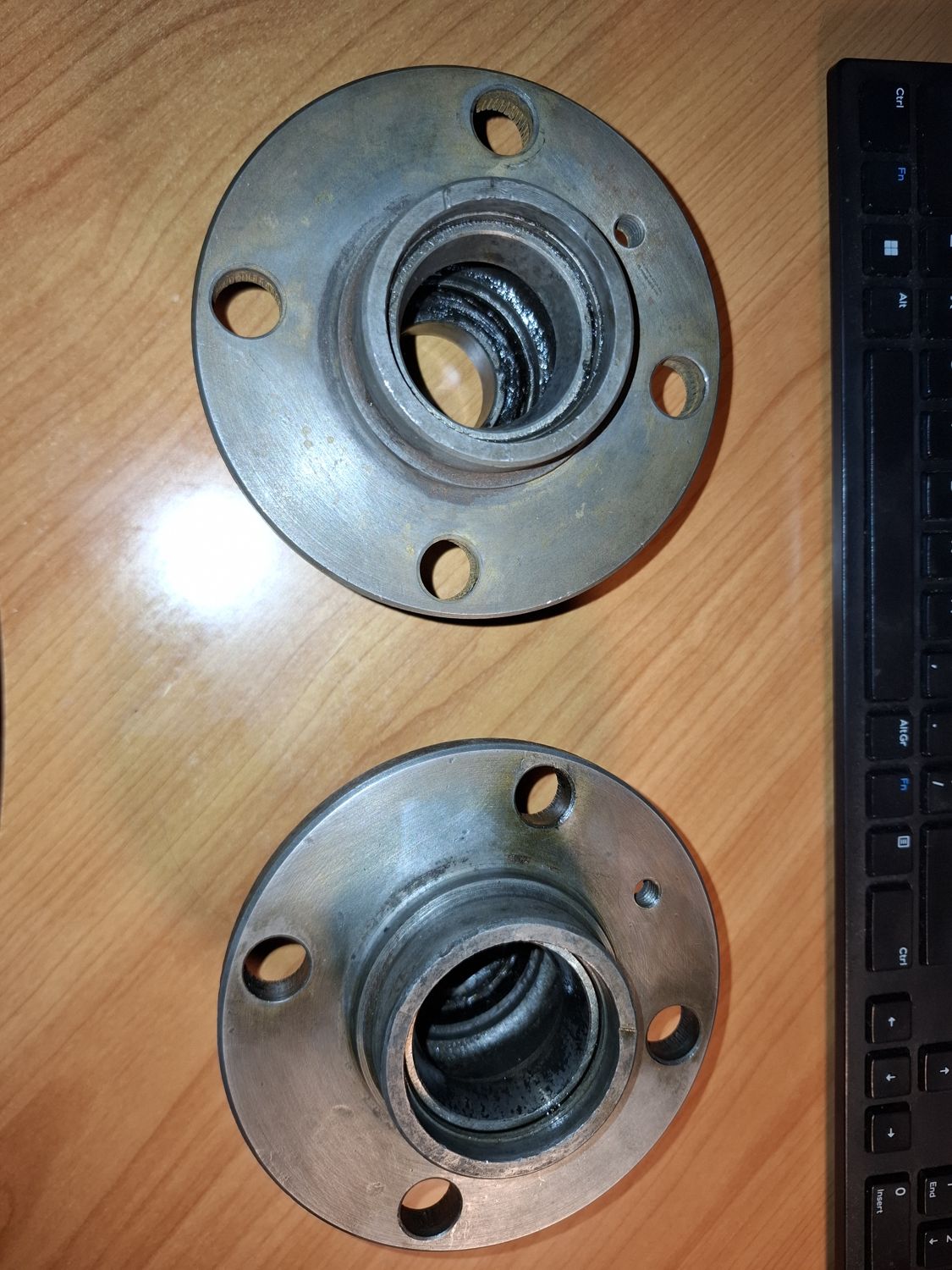 Derusted hubs