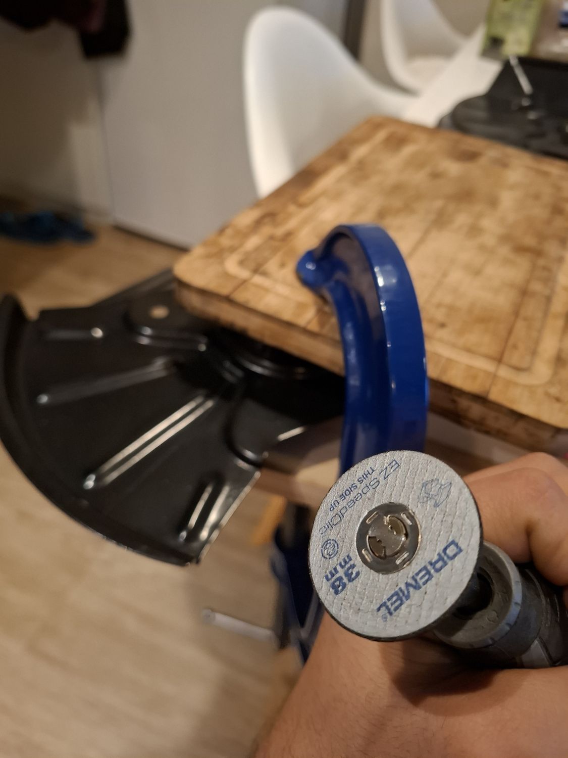 Cutting the NK shield