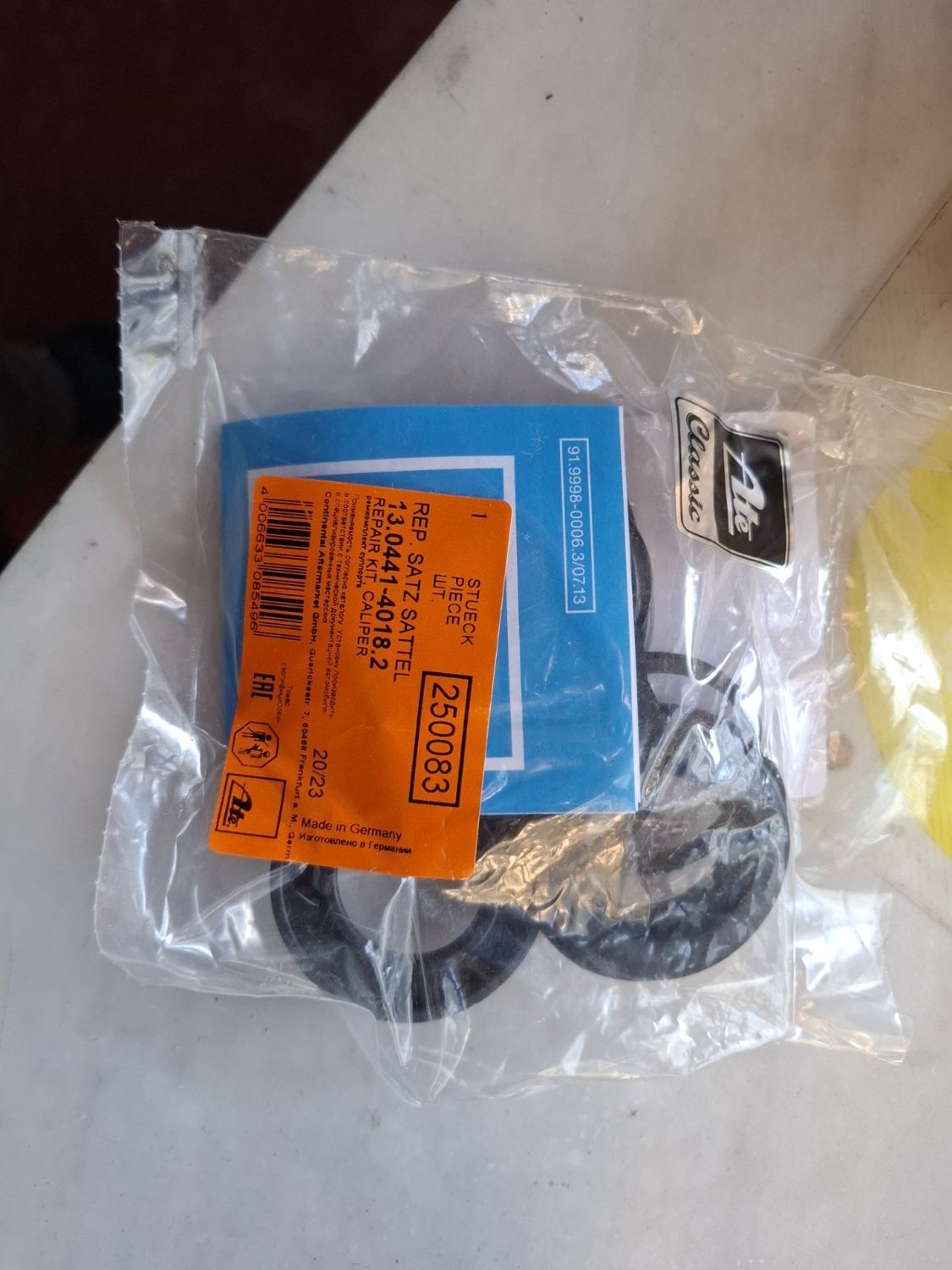 The original ATE seal kit