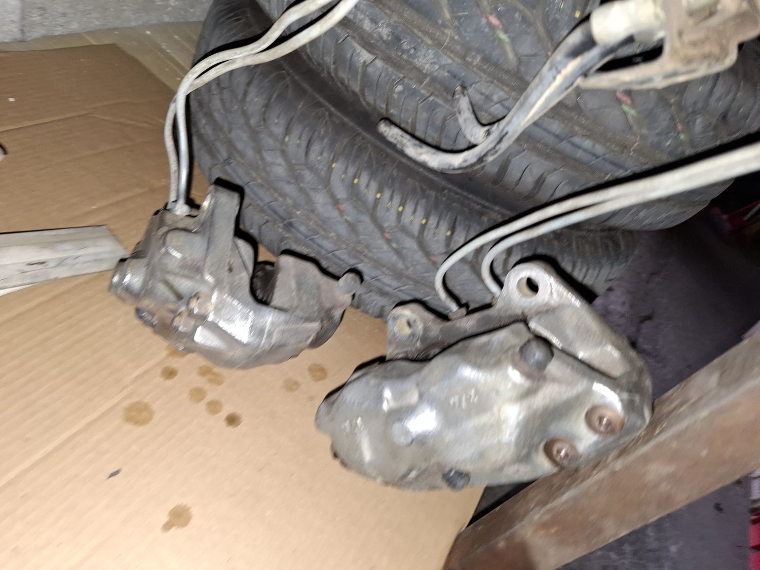 The calipers from the BMW 2000, April 2025