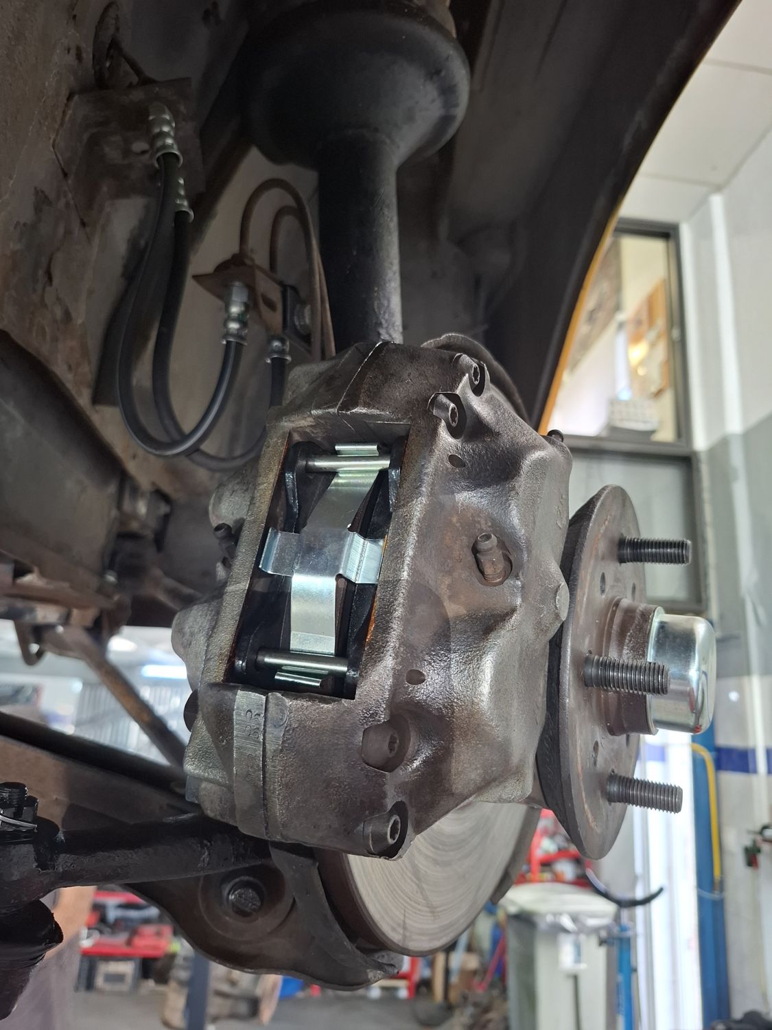 Fitted, with the new ATE pads